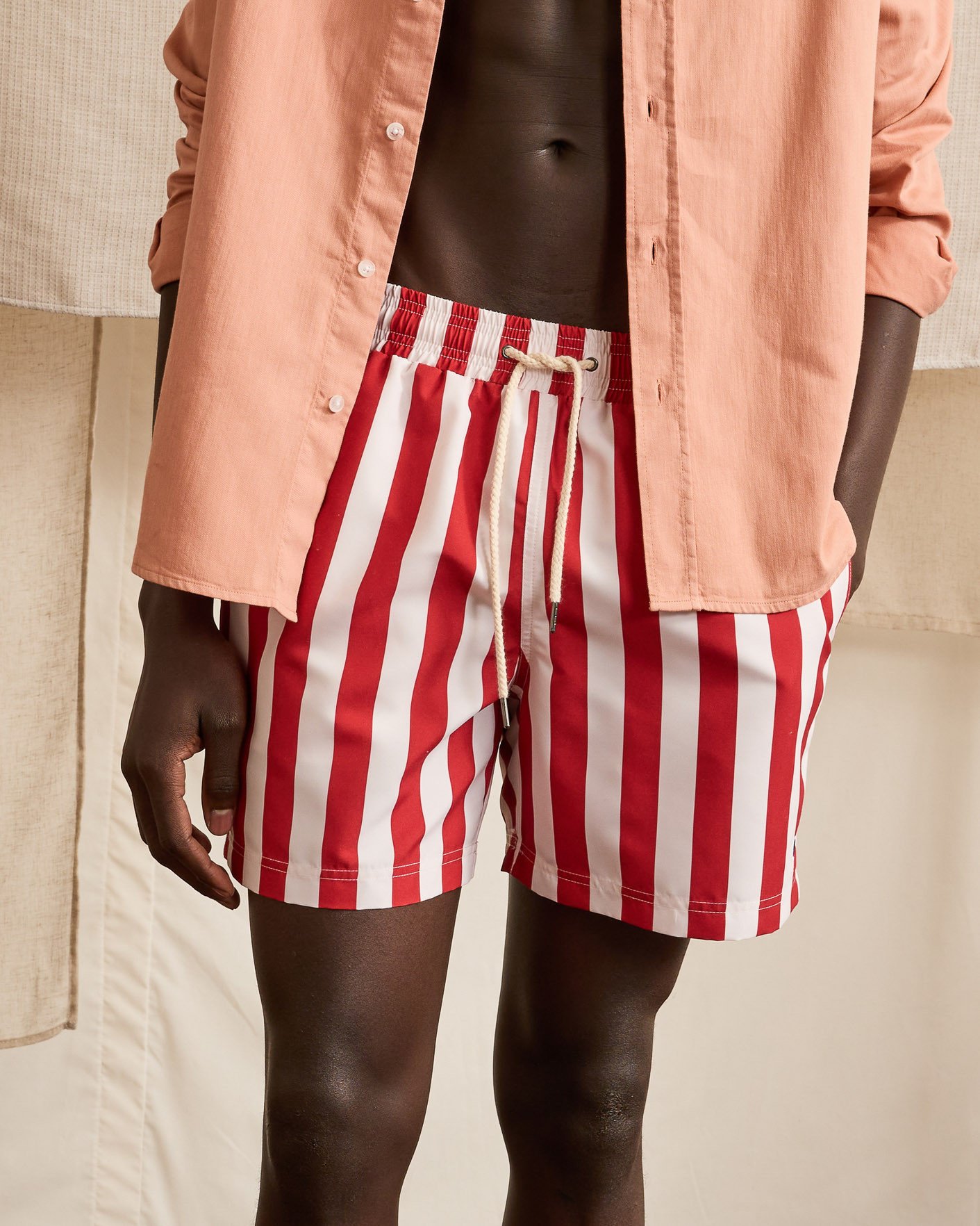 Maillot de bain rouge & crème - MIMIZAN