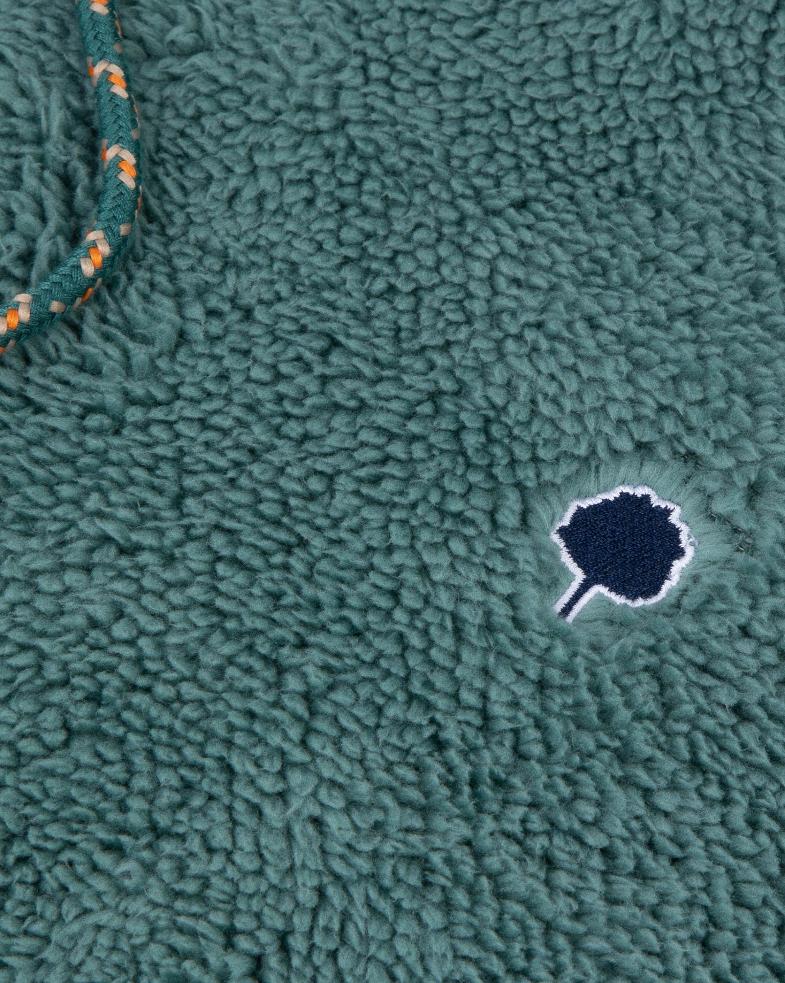 Sweat à capuche vert clair sherpa - DIRAC