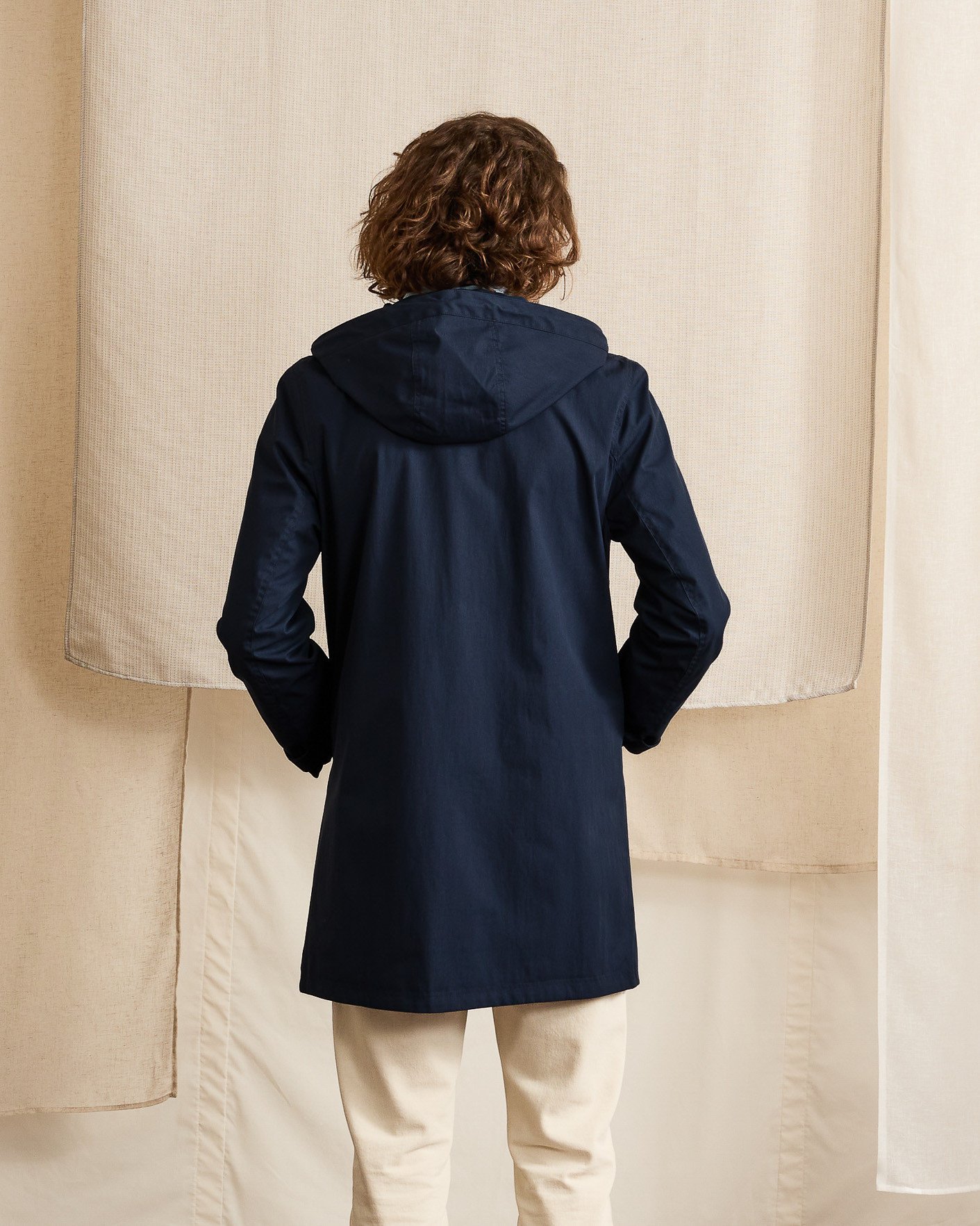 Veste coupe-vent bleu marine - GRESIGNE