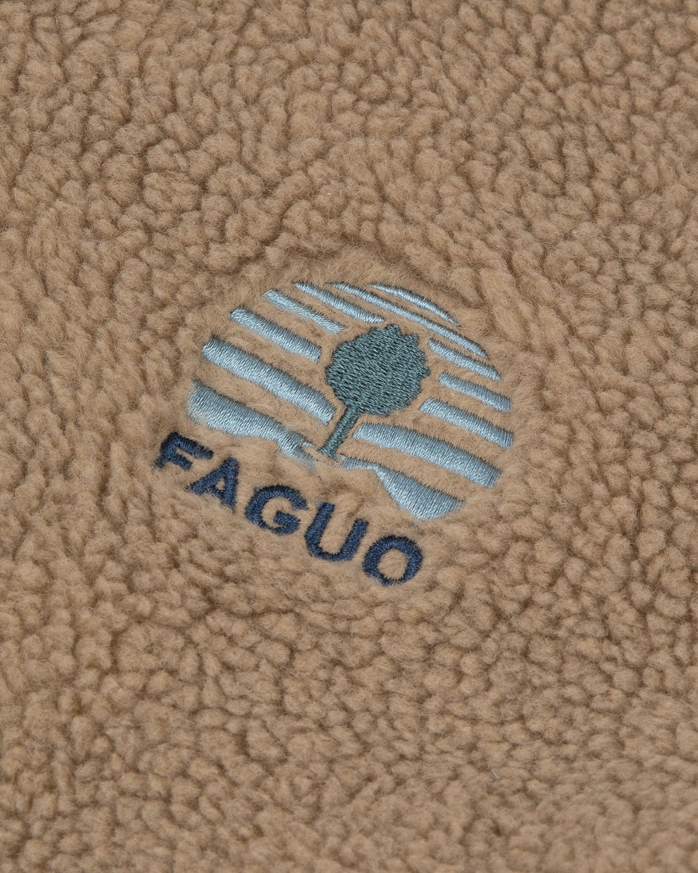 Polaire beige foncé - SENONCHE