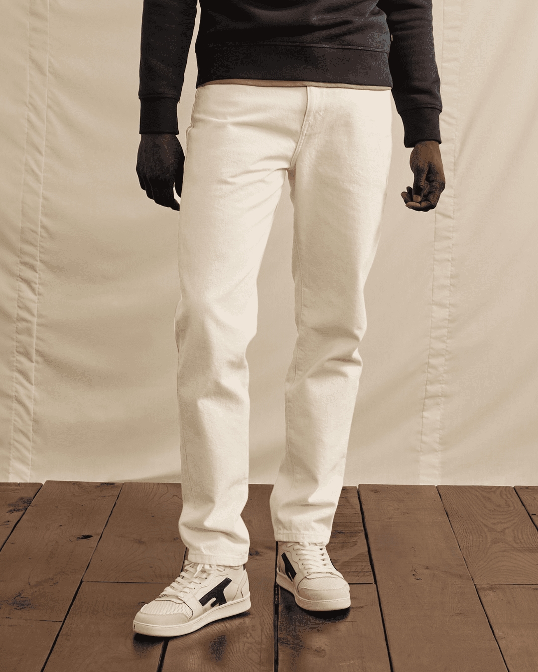 Jean fuselé écru - TAPERED