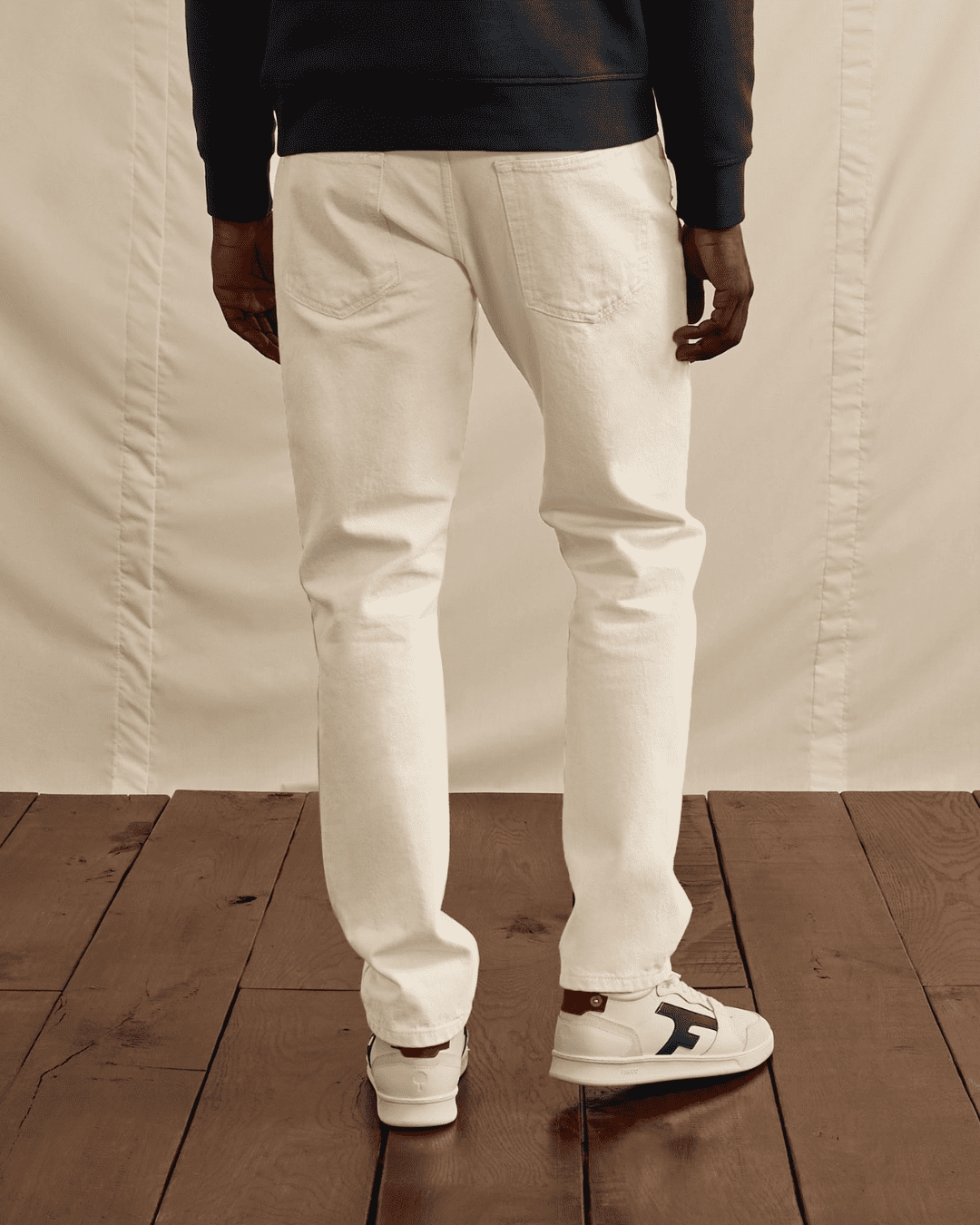 Jean fuselé écru - TAPERED