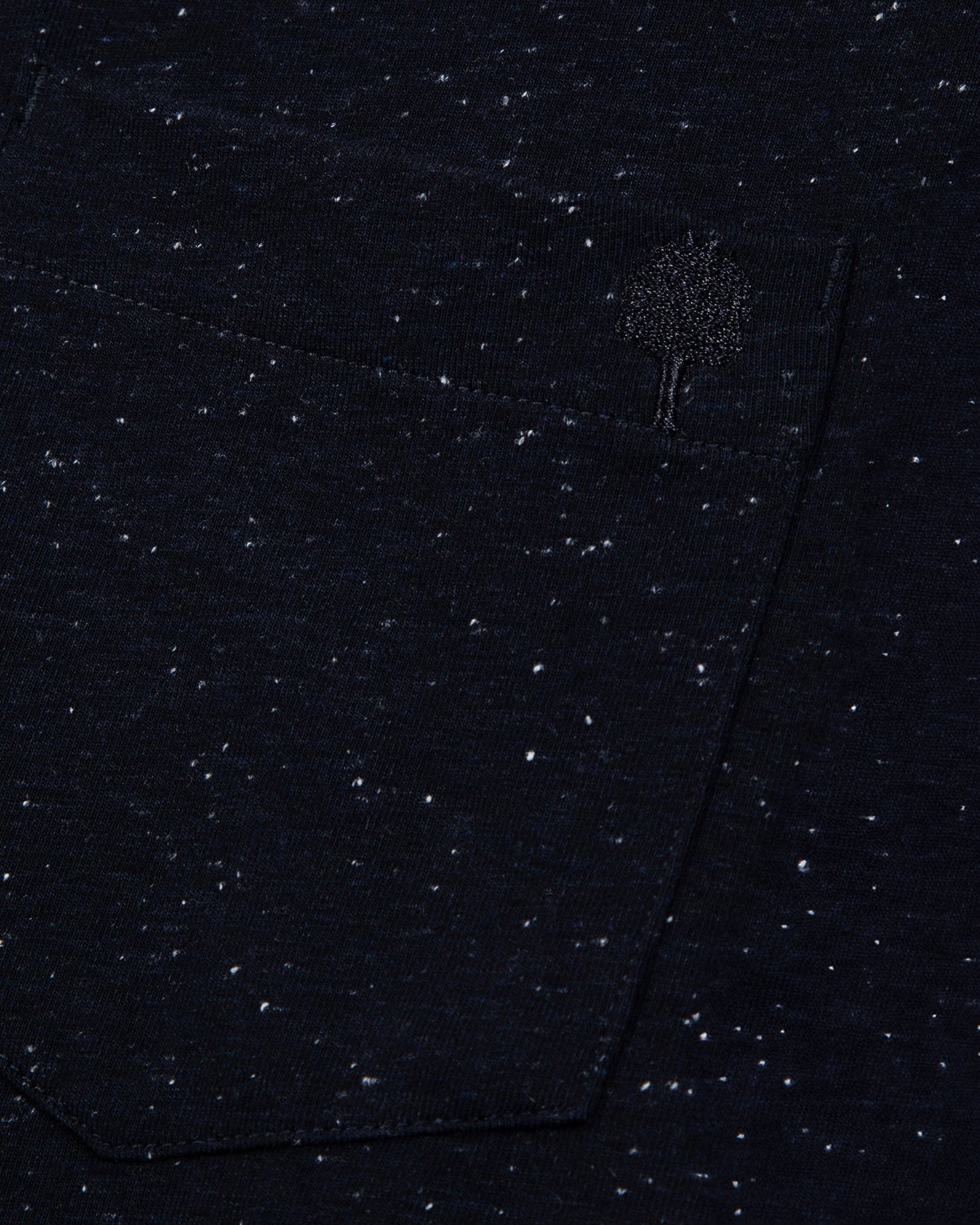 T-shirt bleu marine & écru coton - OLONNE