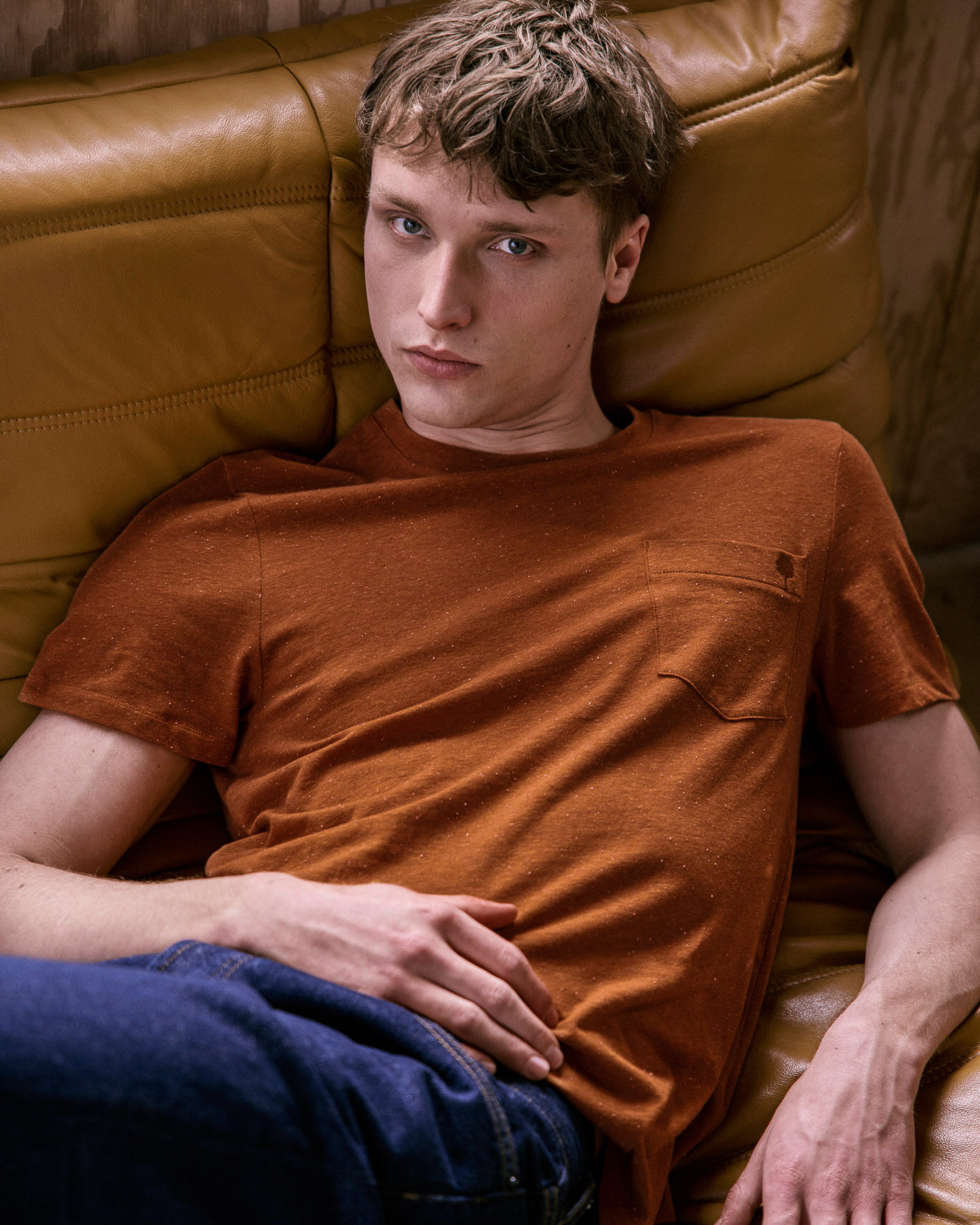 T-shirt rouille coton - OLONNE