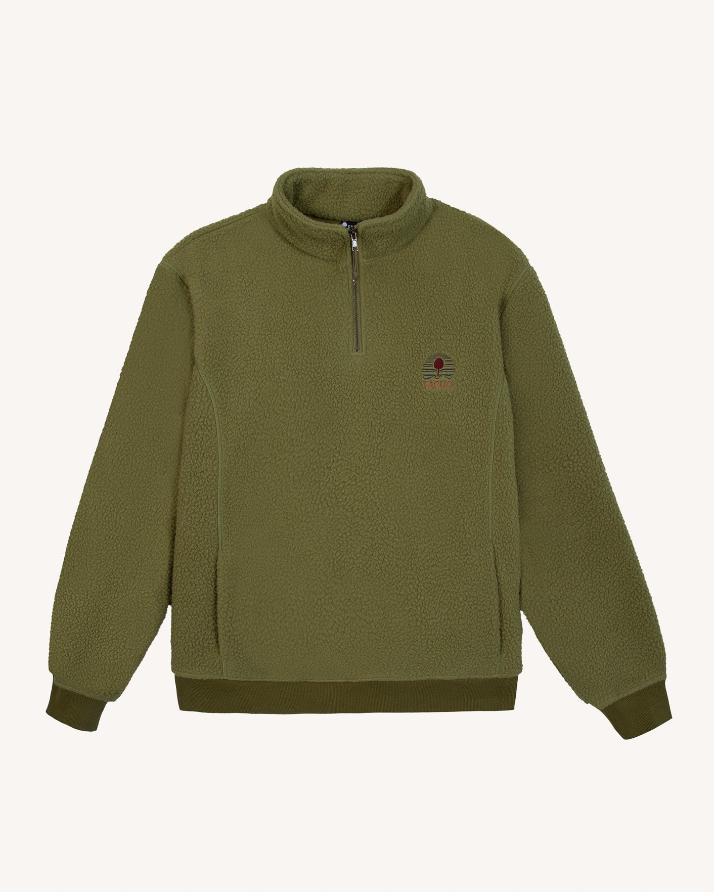 Pull camionneur vert olive - AUBIAC