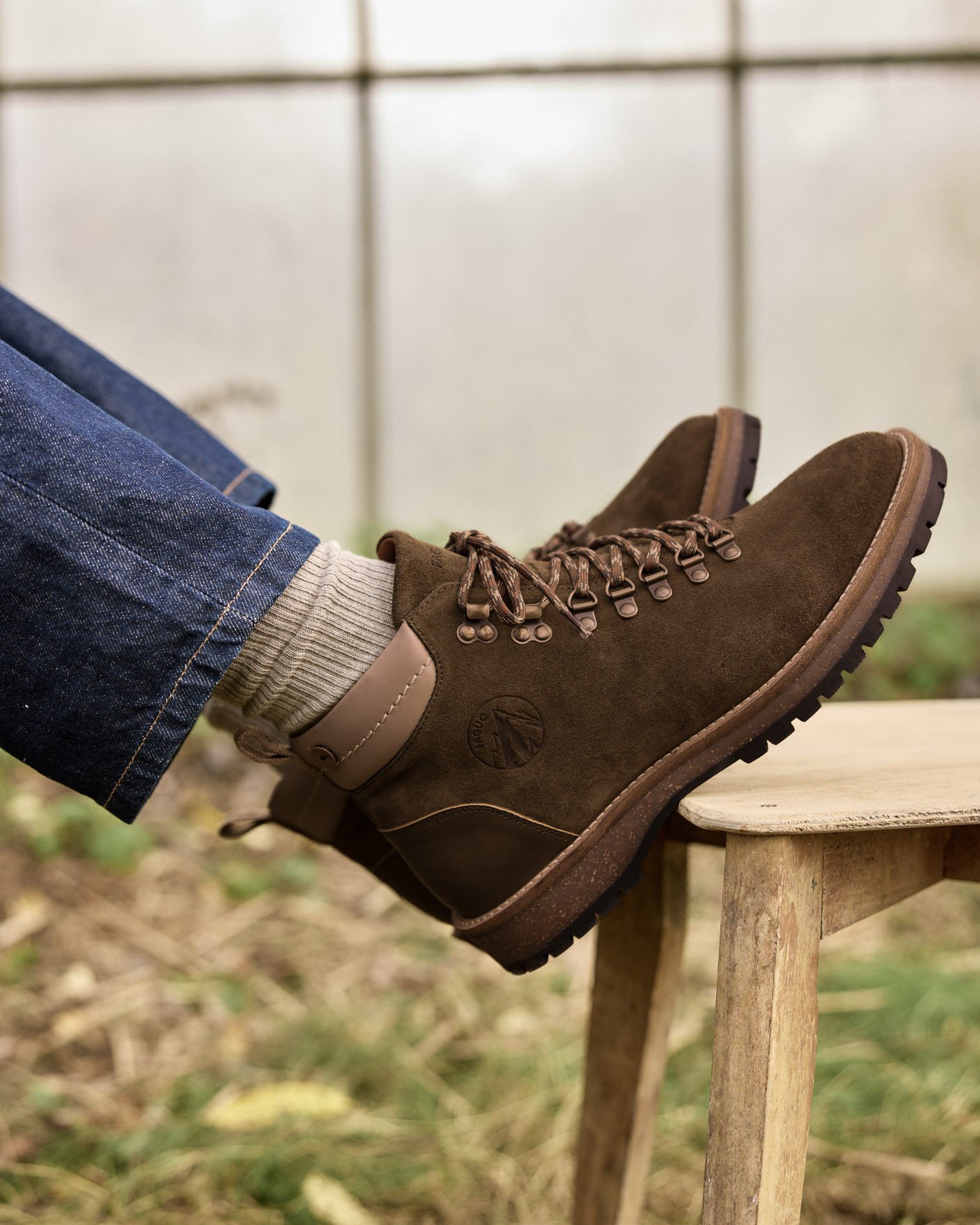 Boots kaki cuir - HAWTHORN