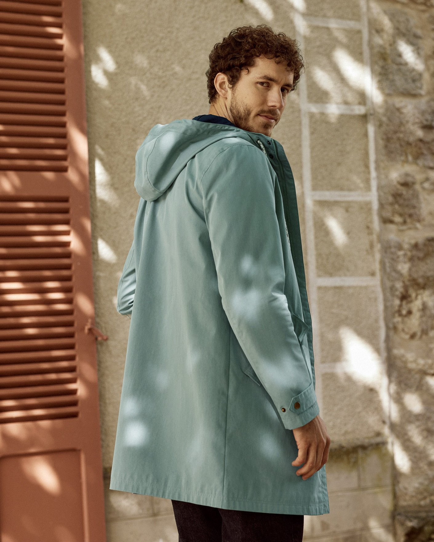 Veste imperméable légère vert d'eau - GRESIGNE