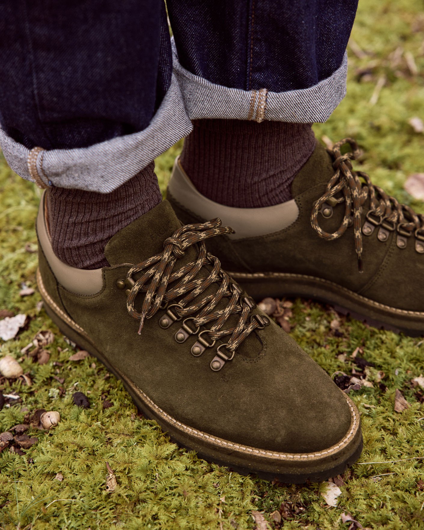 Boots kaki suède - HAWTHORN LOW