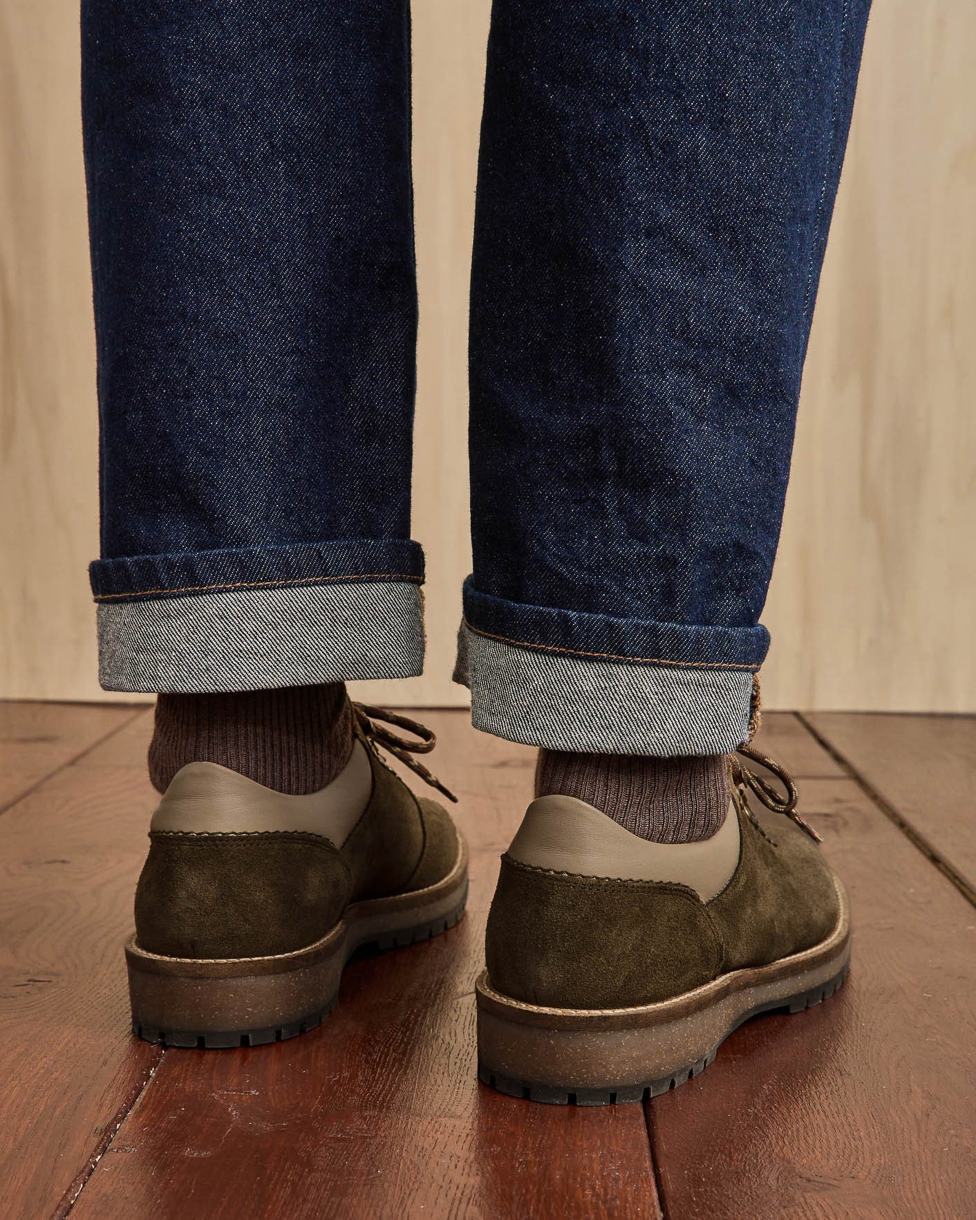 Boots kaki suède - HAWTHORN LOW