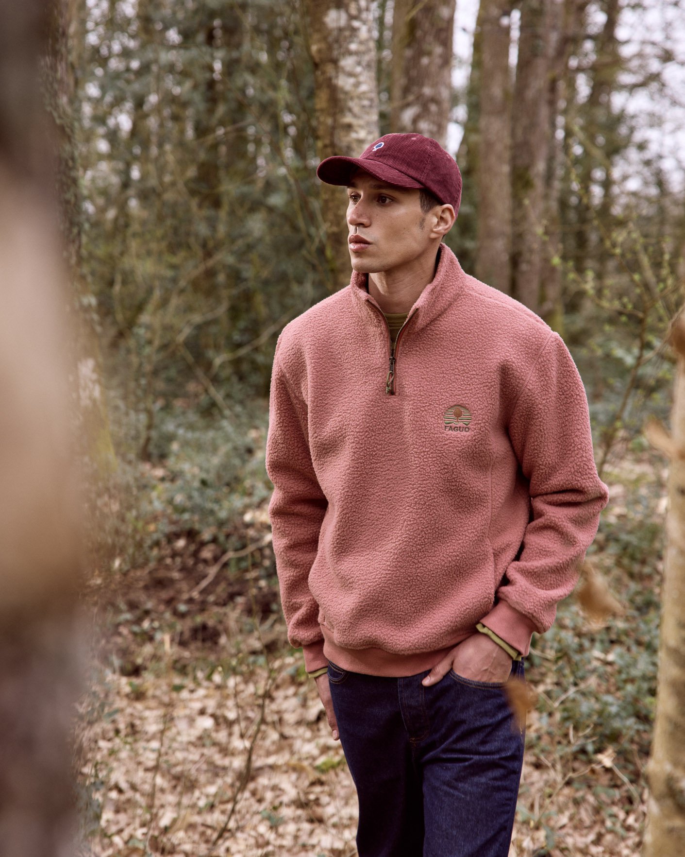 Pull camionneur rose - AUBIAC