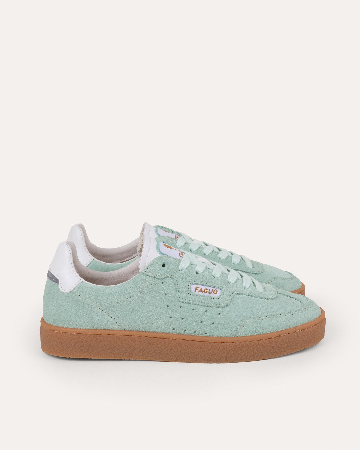 Baskets basses Lumbo bleu grisé