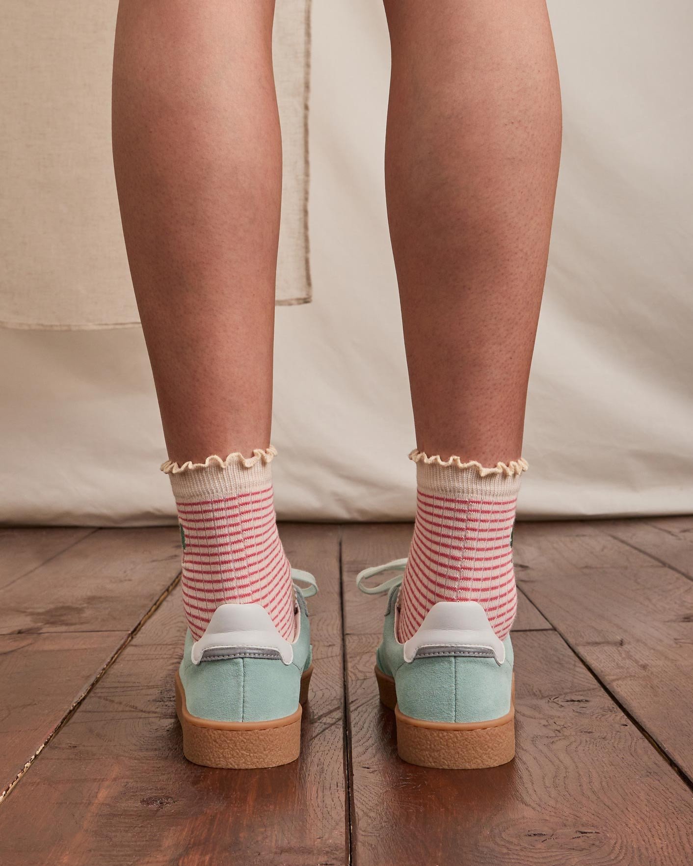 Baskets basses Lumbo bleu grisé