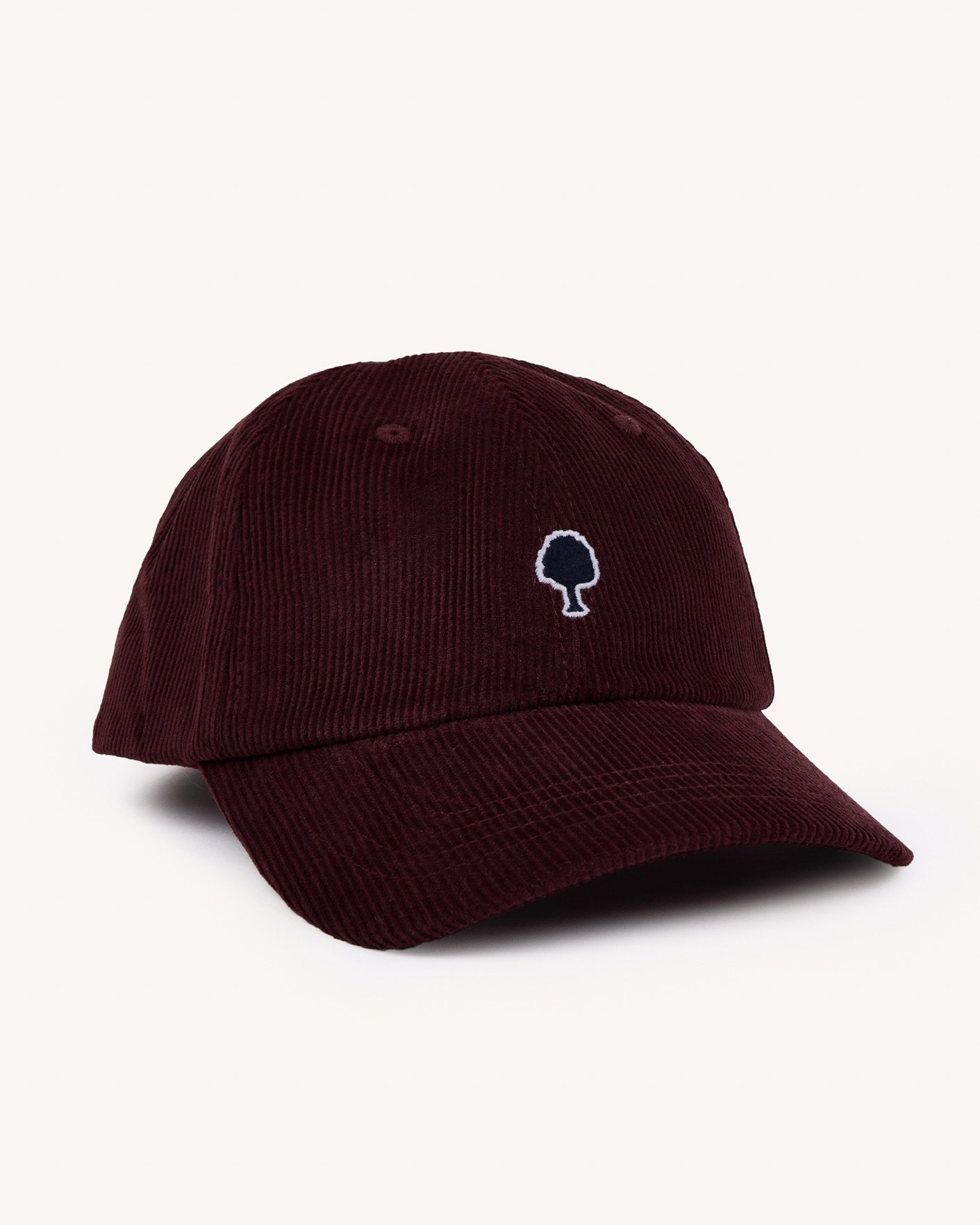 Casquette en velours bordeaux - CAP