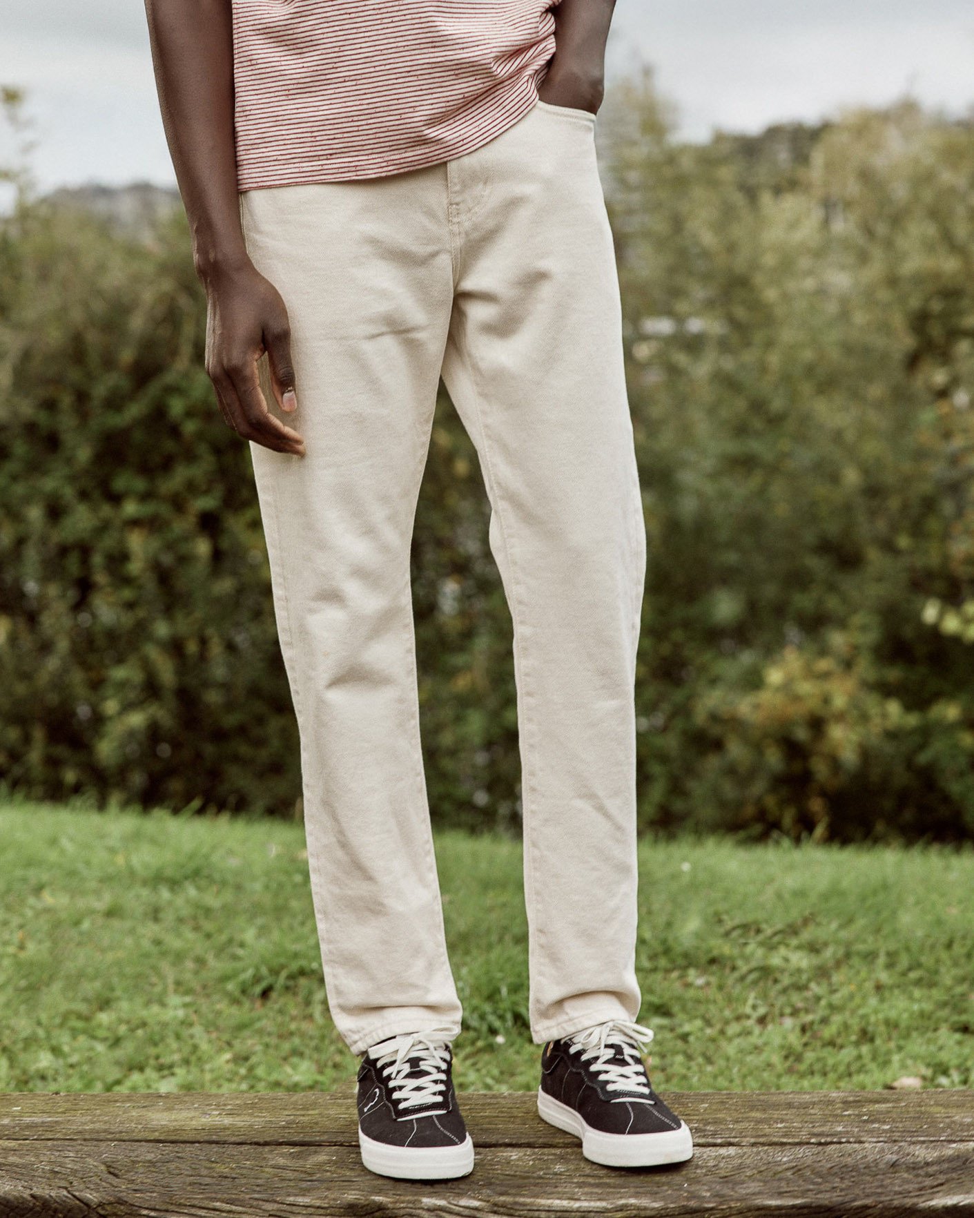 Jean tapered écru - TAPERED