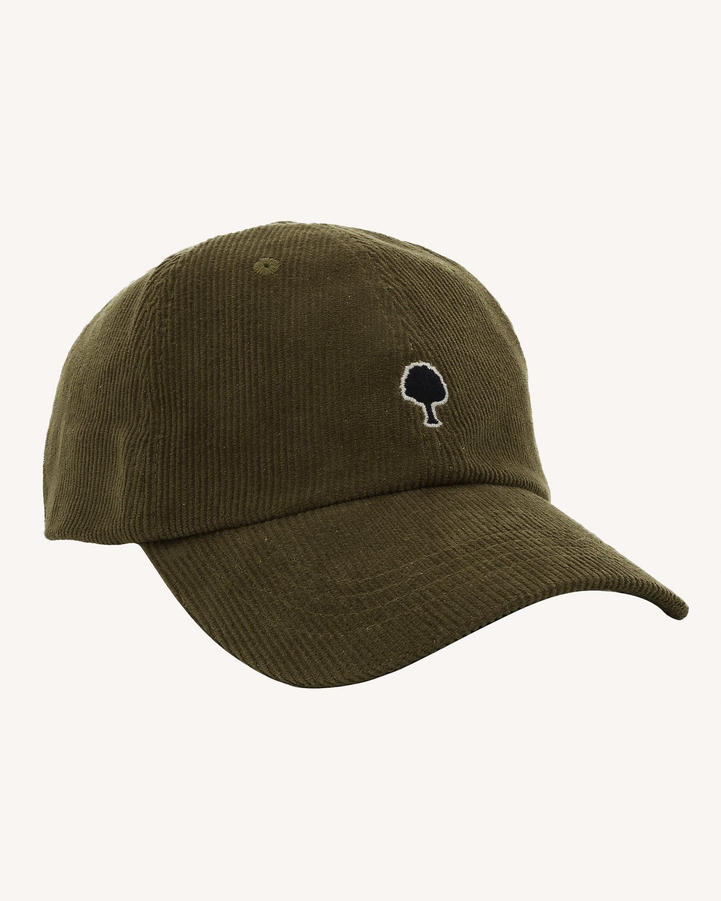 Casquette en velours vert olive - CAP