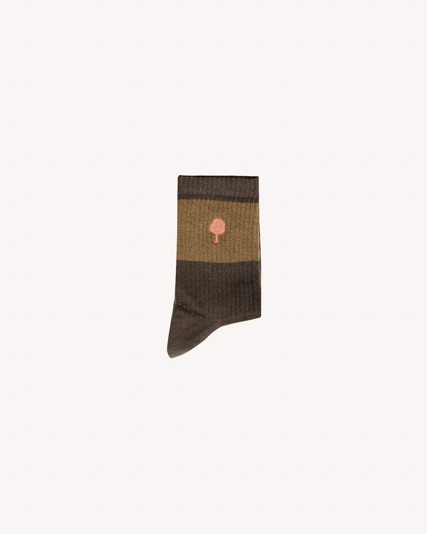 Lot de chaussettes x3 kaki & camel coton - SOCKS