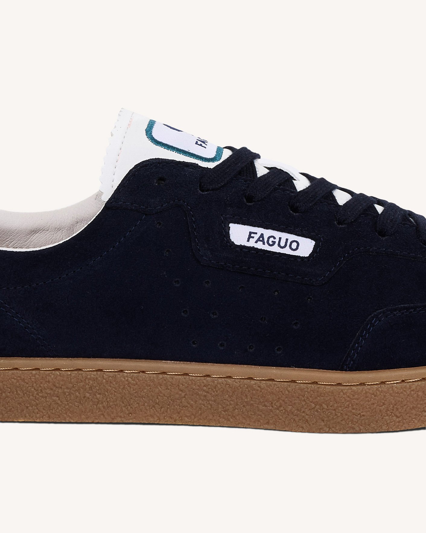 Baskets bleu marine suède - LUMBO