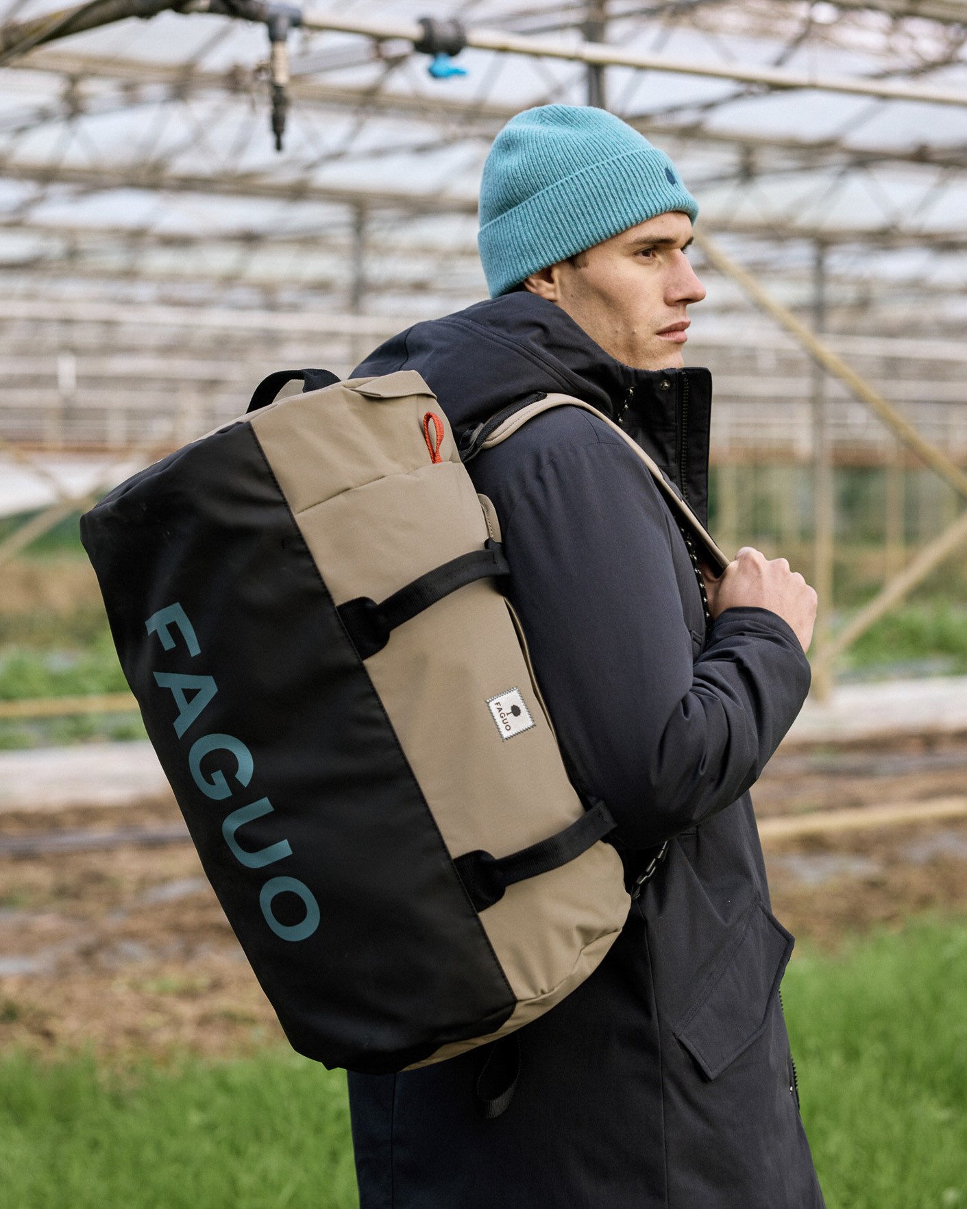 Sac de voyage beige clair - BIG DUFFLE