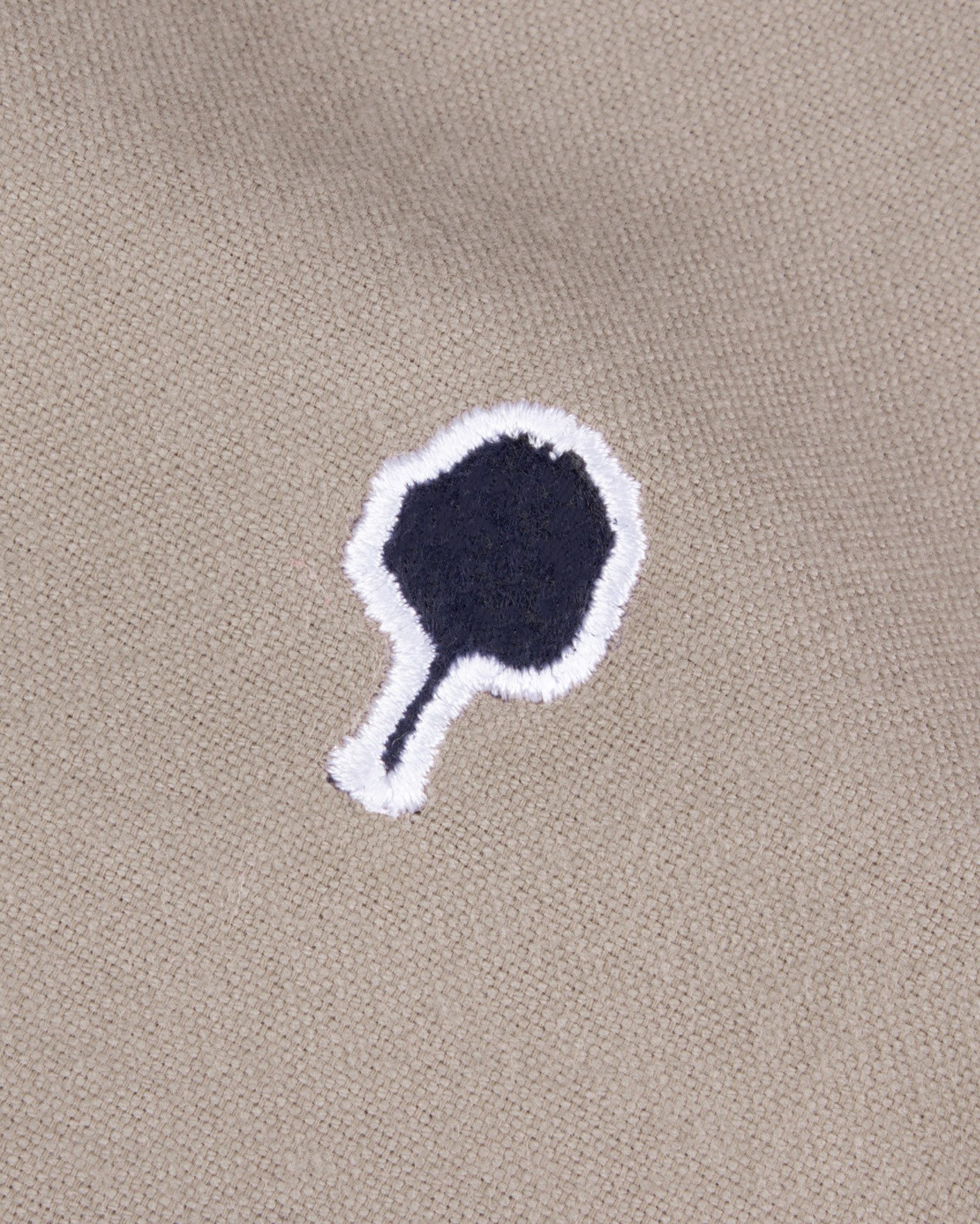 Chemise beige chiné coton - IVOY