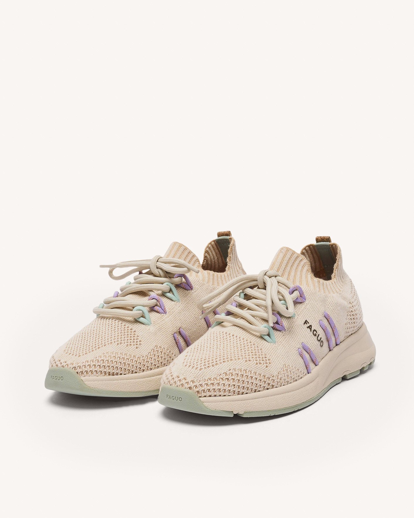 Baskets beige clair tencel - HEARTWOOD