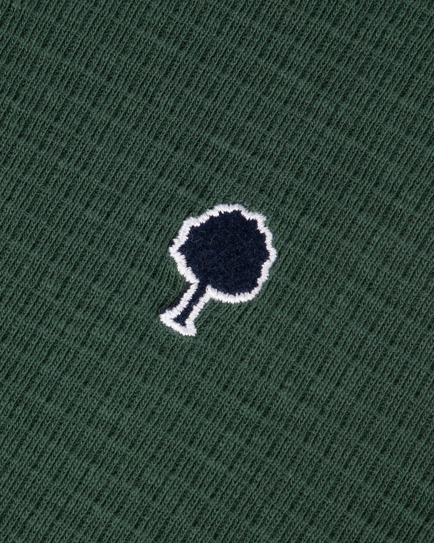 T-shirt manches longues vert foncé coton - FAROZ