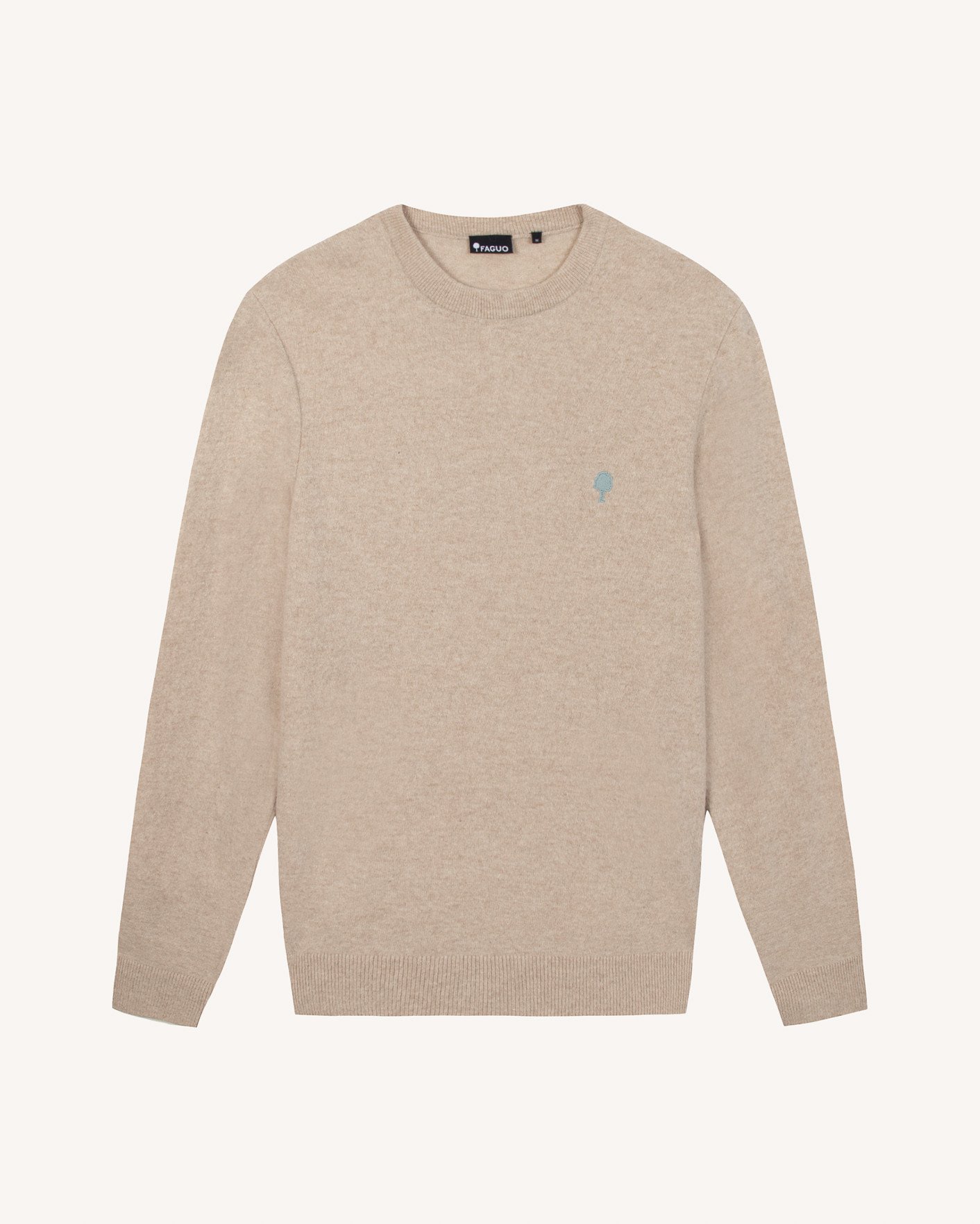 Pull en laine beige - MARLY