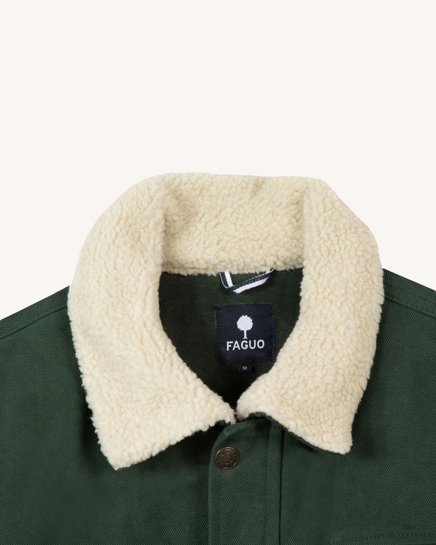 Blouson coton vert foncé - SEILLON