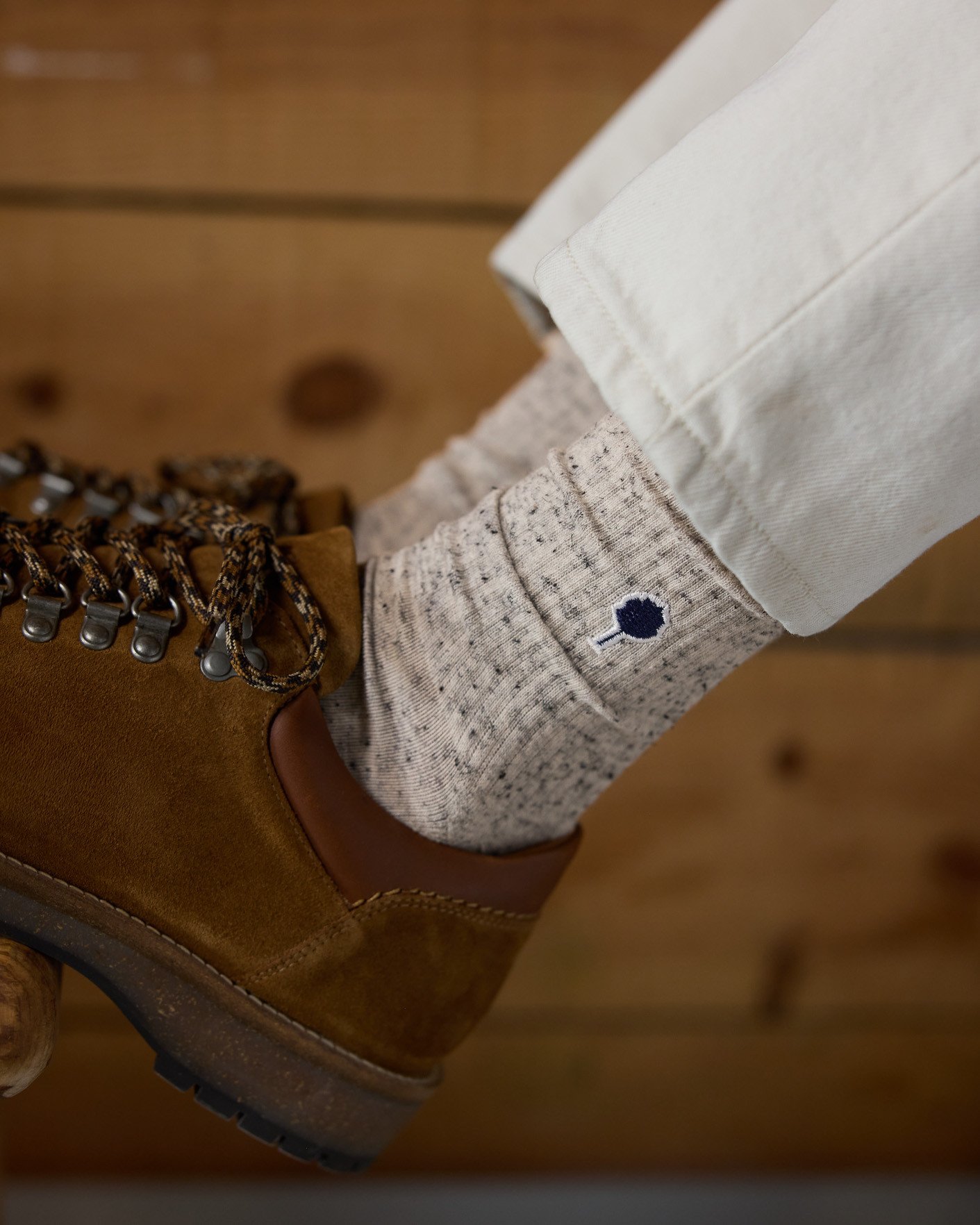 Lot de chaussettes x3 bleu marine & rouges coton - SOCKS