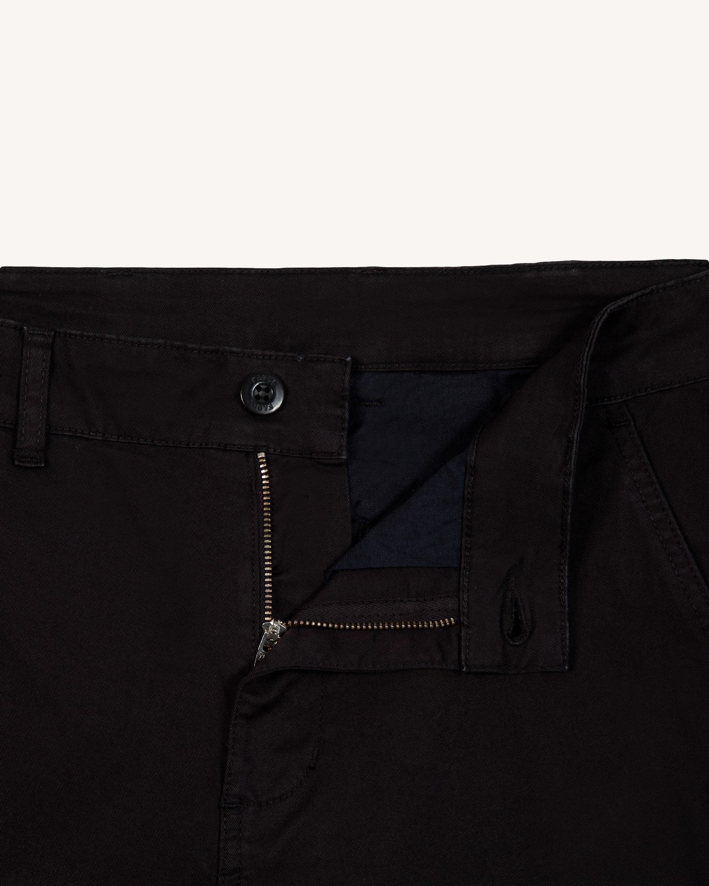 Chino noir coton - BRIX REGULAR