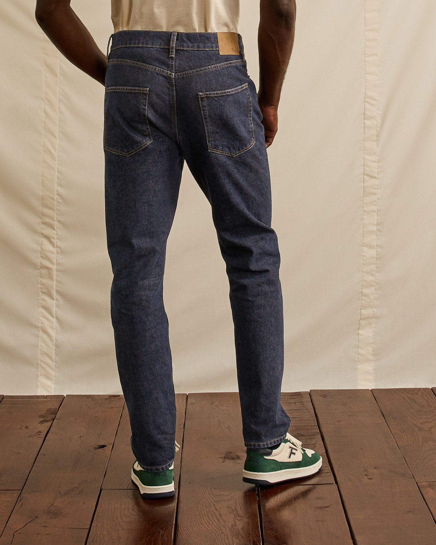 Jean tapered denim brut - TAPERED