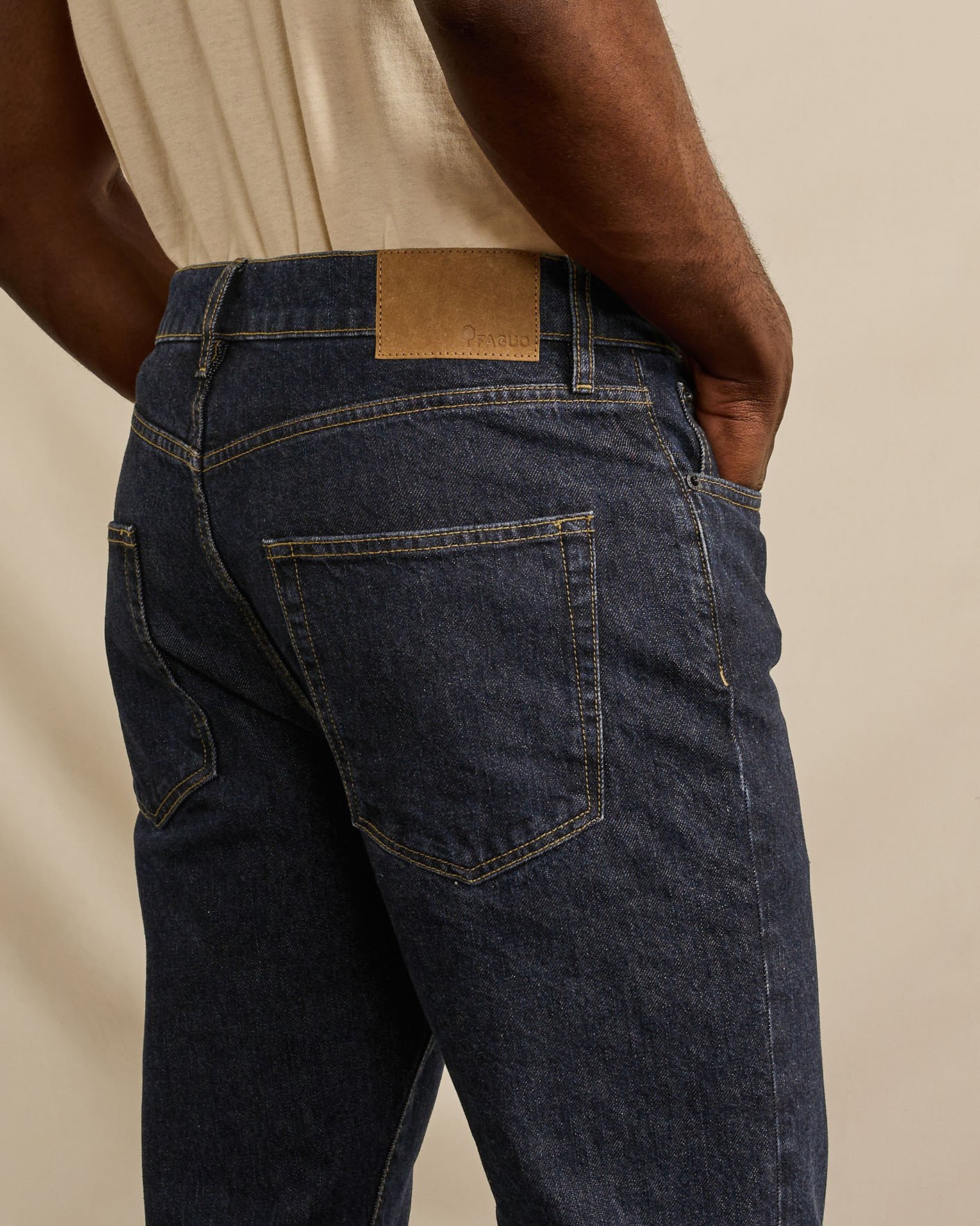 Jean tapered denim brut - TAPERED