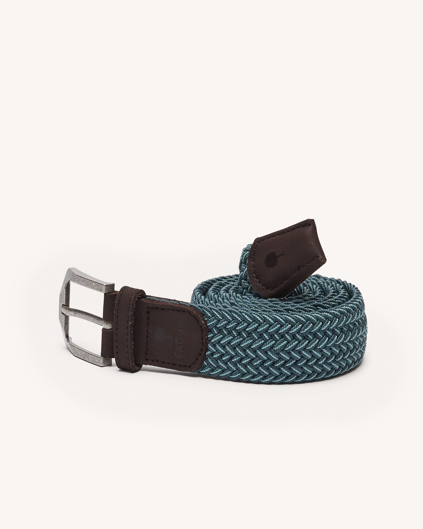 Ceinture bleue & verte - SQUARE BELT