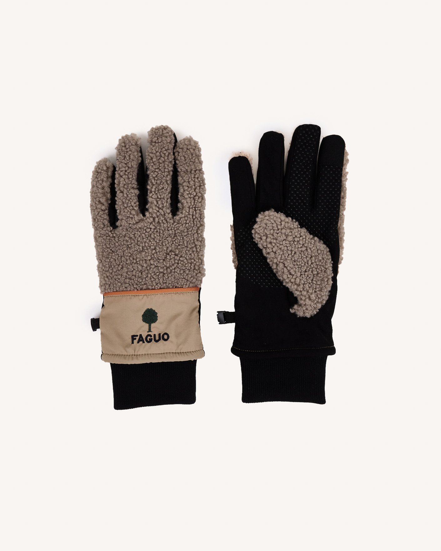 Gants chauds beiges - GLOVES