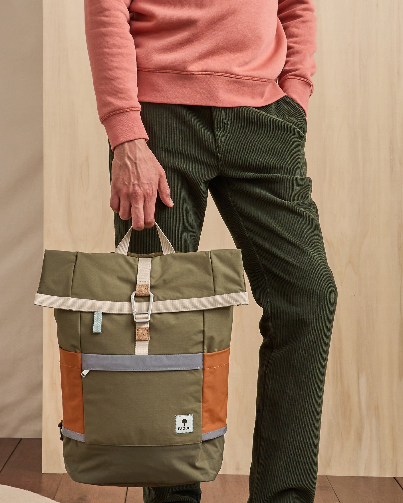 Sac à dos vert olive - CYCLING MEDIUM