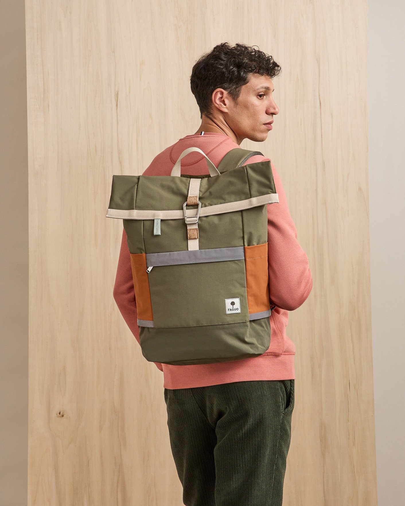 Sac à dos vert olive - CYCLING MEDIUM