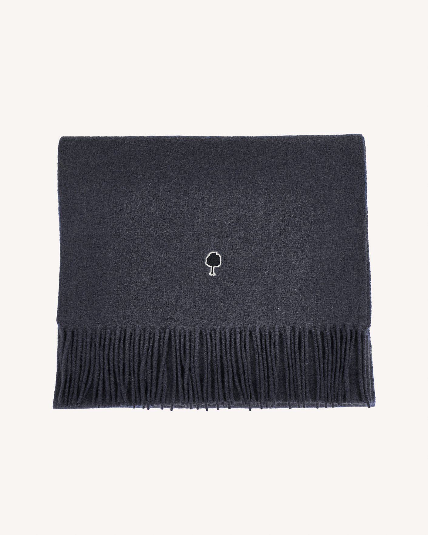 Echarpe 100% laine bleue - SCARF