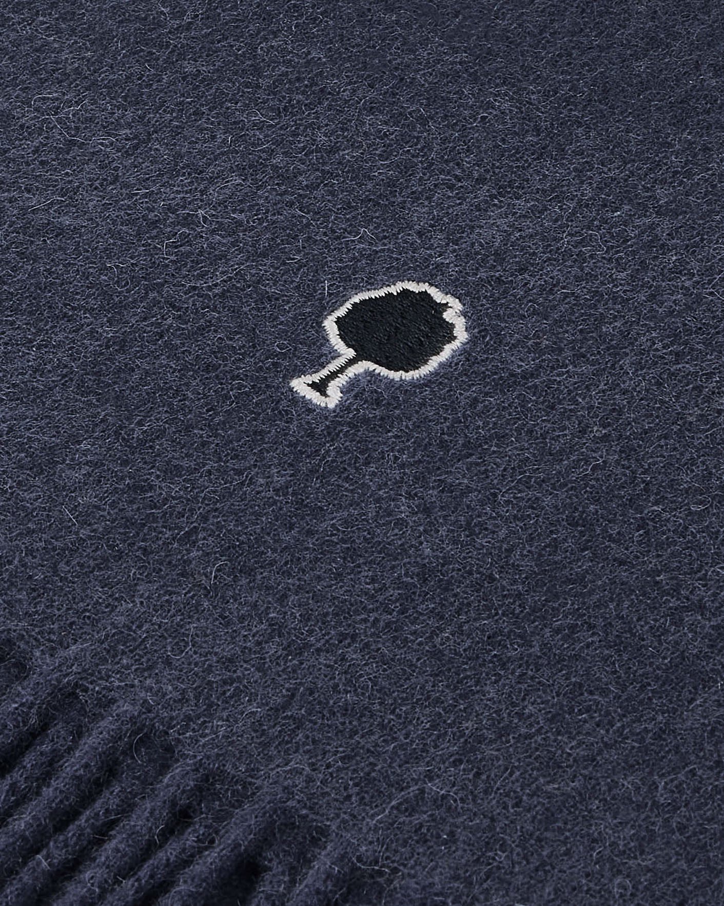 Echarpe 100% laine bleue - SCARF