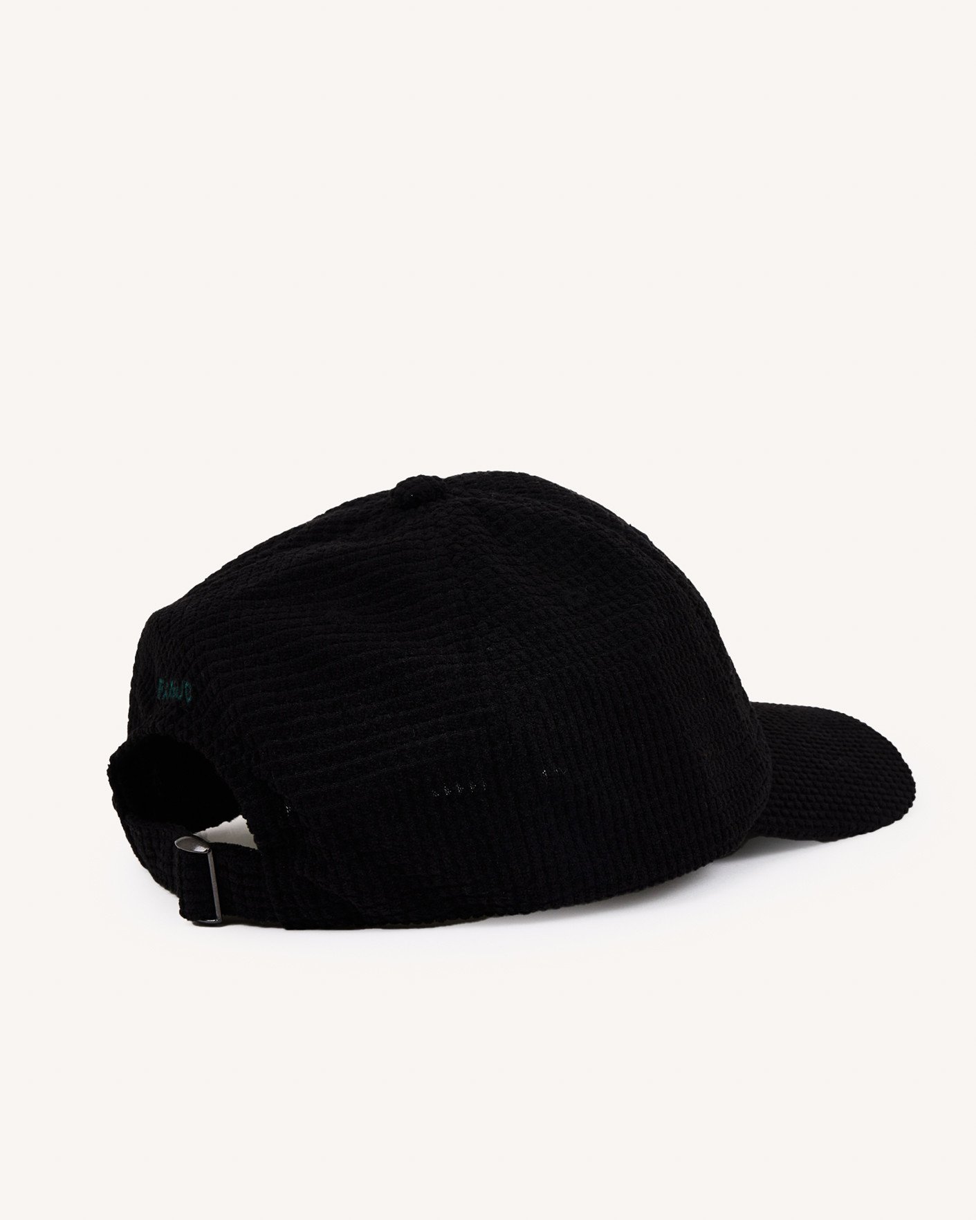 Casquette en velours noire - CAP