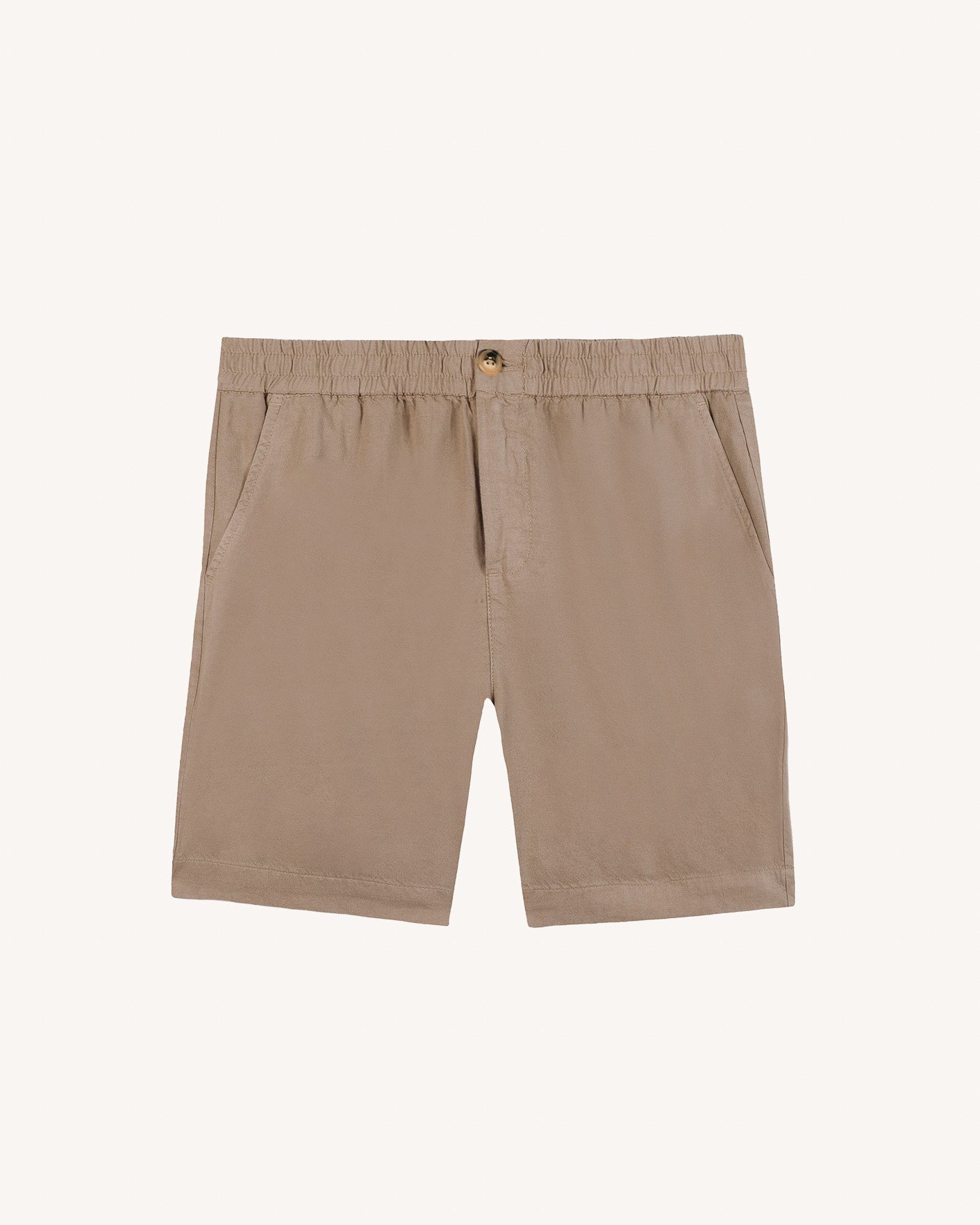 Short beige lyocell - CHEVRE