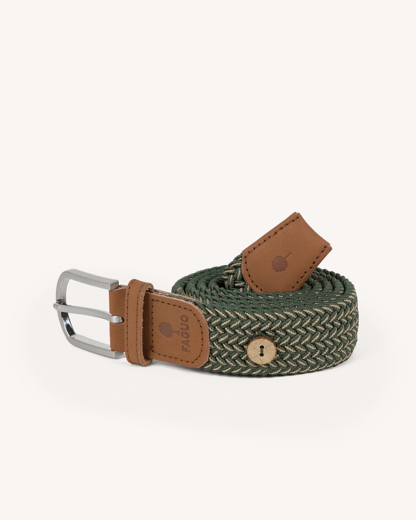 Ceinture kaki & beige - BELT