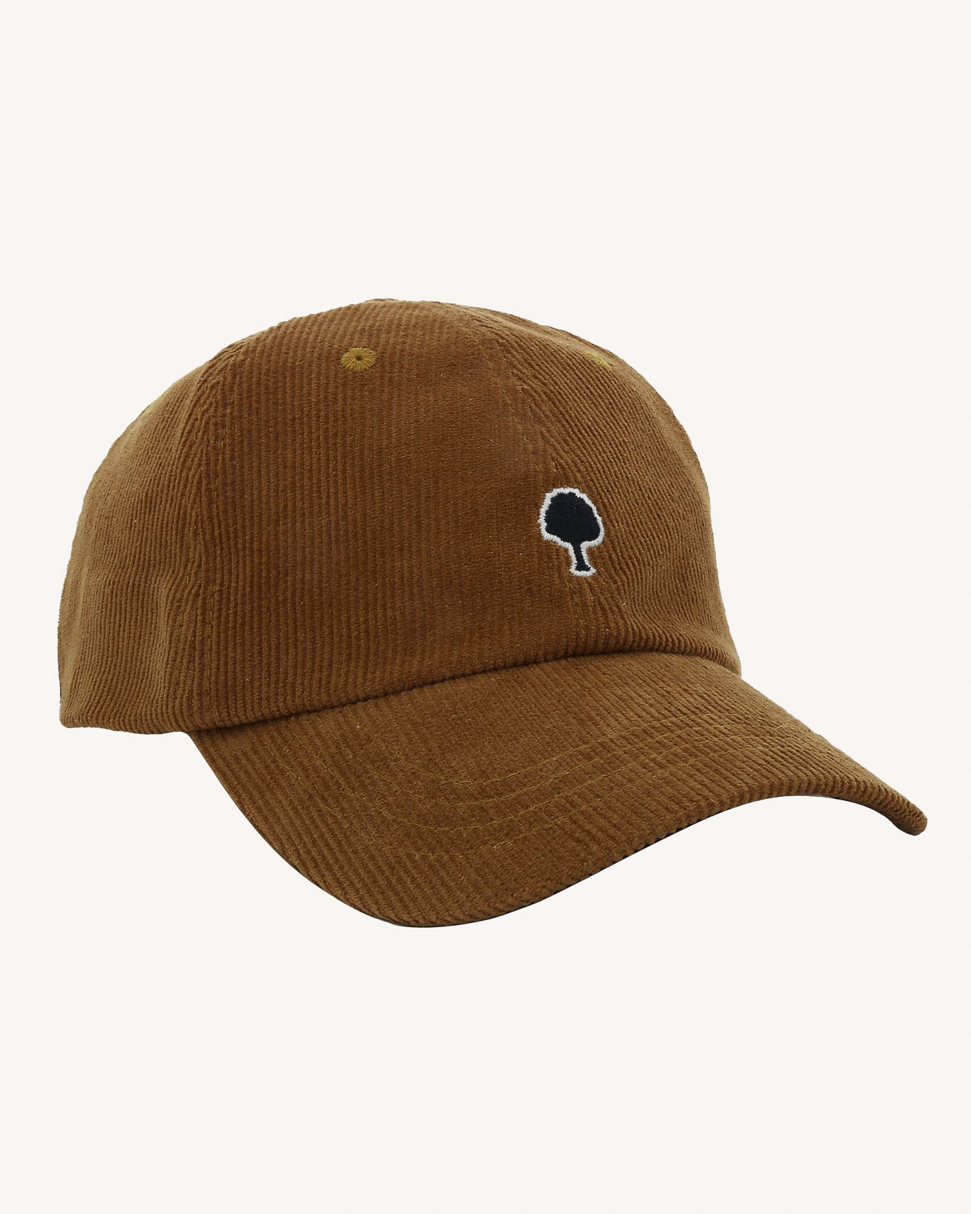 Casquette en velours camel - CAP