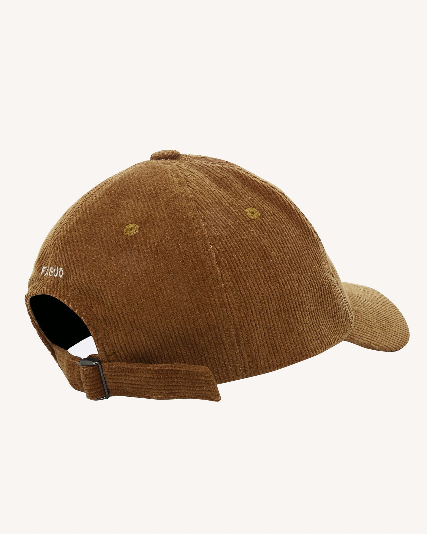Casquette en velours camel - CAP