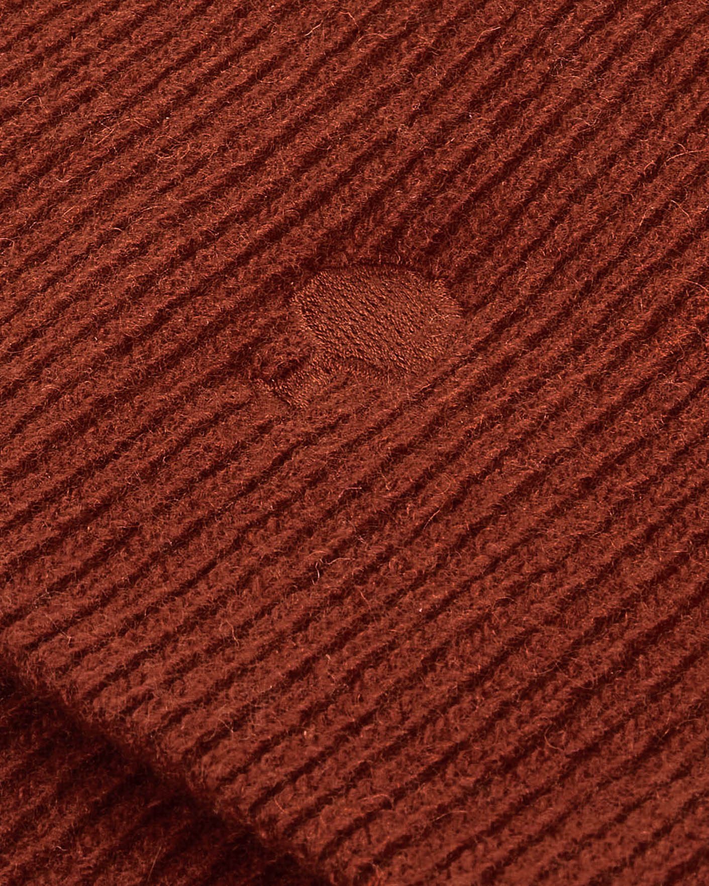 Echarpe laine mélangée bordeaux - KNIT SCARF