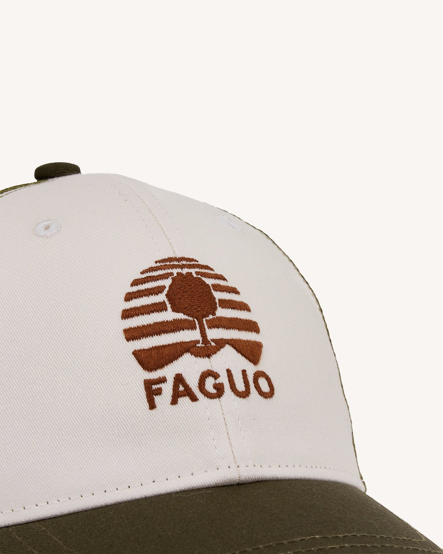 Casquette olive & kaki coton - TRUCKER CAP