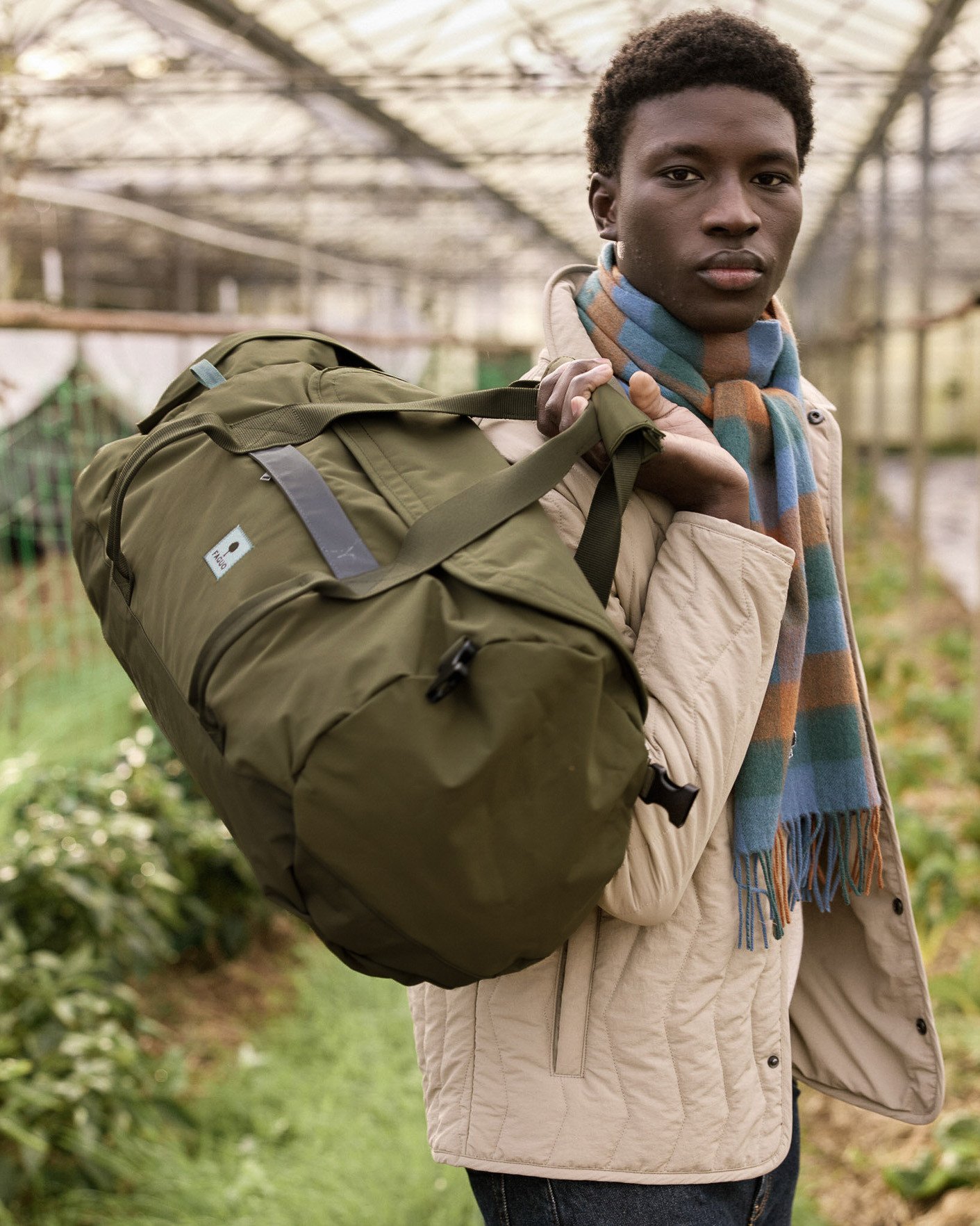 Sac de voyage vert olive - BIG DUFFLE