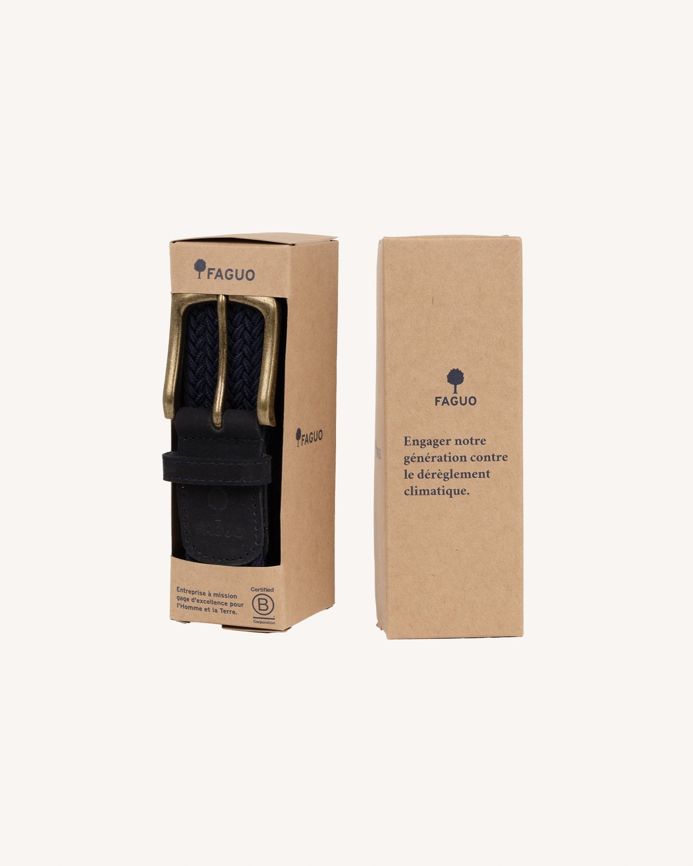 Ceinture bleu marine - CLASSIC BELT